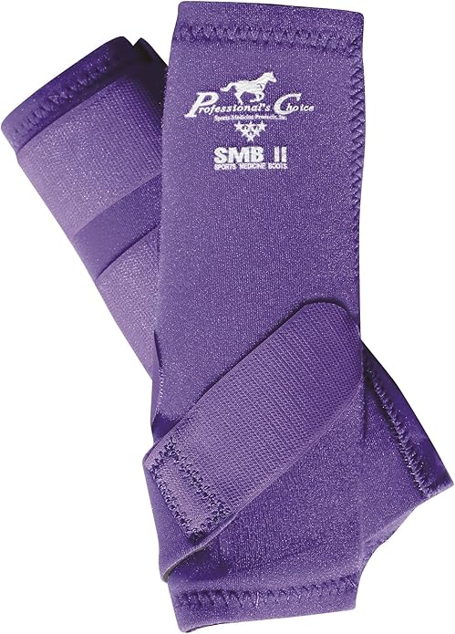 Professional's Choice SMB II EQUINE SPORTS MEDICINE BOOTS SMB (Purple, Medium)