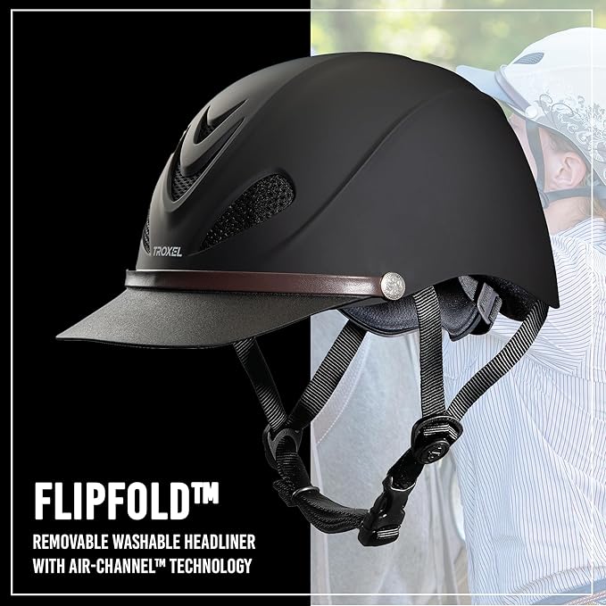 Troxel Black Duratec Dakota Helmet