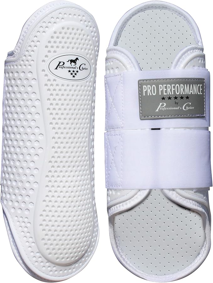 Professional's Choice Pro Performance Hybrid Splint Boot | Durable Pro Mesh Outer Layer | Integrated Strike Area | Exercise or Turnout | Waterproof | Front or Hind Legs | Medium and Large