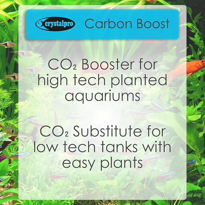Carbon Boost - Liquid Carbon Source for Aquarium Plants - CO2 Alternative for Faster Growth in Freshwater Tanks - Part of The Flora Nutrition Series - 4.2 fl oz