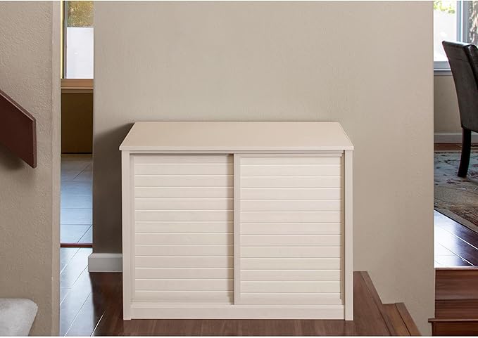New Age Pet ECOFLEX Two Medium Reptile Enclosures with Matching Stacker and Cabinet Stand Set in Maple