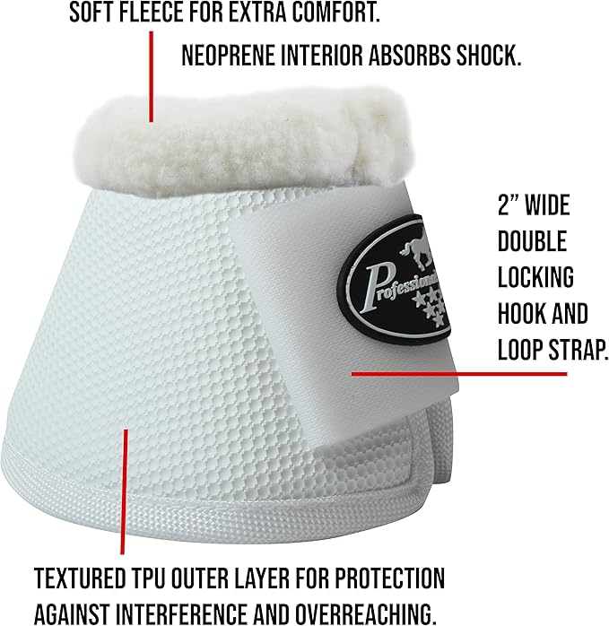 Professional's Choice All-Purpose Bell Boots for Horses | Sold in Pairs