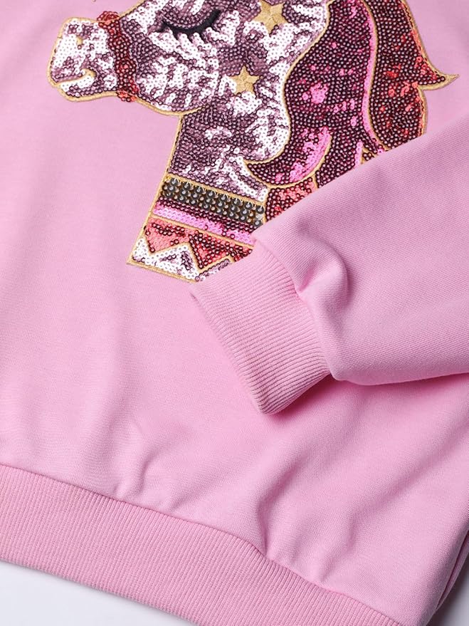 WELAKEN Sweatshirts for Girls Toddler & Kids II Little Girl's Pullover Tops Sweaters & Hoodies