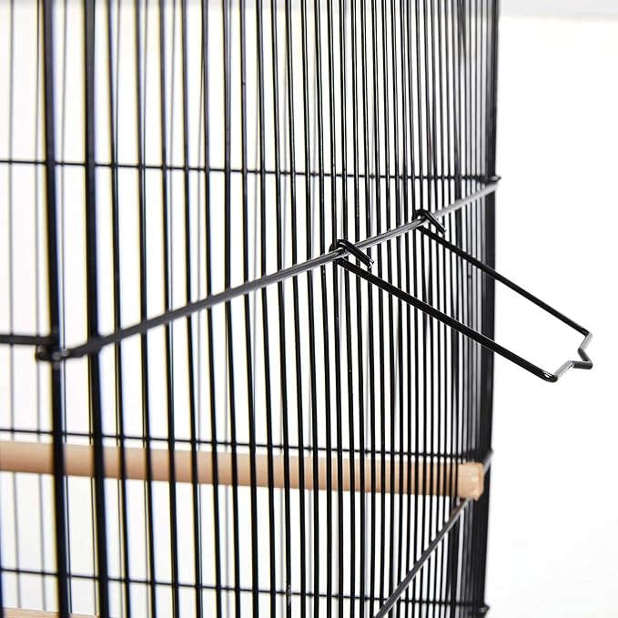 Topeakmart Pet Products Stackable Rectangle Flight Bird Cages for Small Birds Parrots Parakeets Cockatiels Conures Budgies Lovebirds Canaries Finches w/Slide-Out Tray