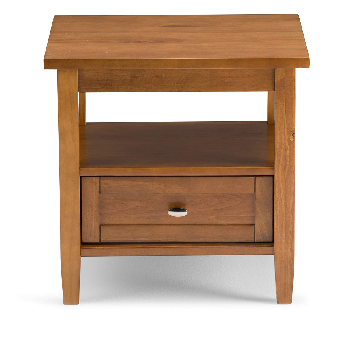 Warm Shaker 20" End Tables in Light Golden Brown