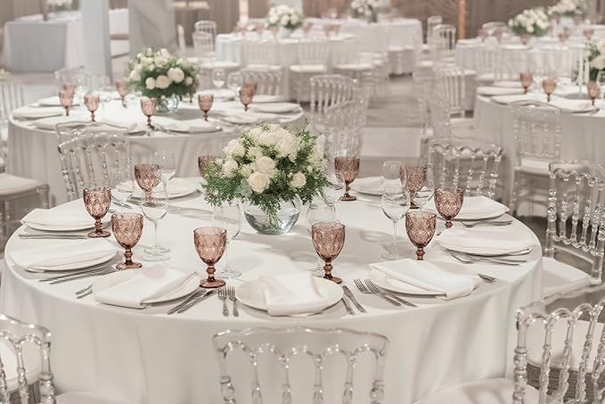 Sawysine 12 Pcs Bubble Bowl Vase Centerpiece 7.8''w x 6.3''h Round Glass Flower Vase Bulk Clear Terrarium Fish Bowl for Wedding Event Goldfish Planter Floral Centerpiece Office Home Decor