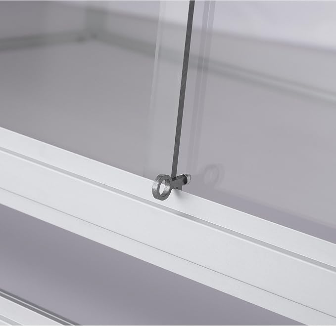 Versatile PVC Reptile Cabinet with Acrylic/PVC Door Options - Large Reptile Terrarium 48 * 24 * 12 inch Ideal for Snake Cage or Multi-Functional Enclosure (12-Inches Height)