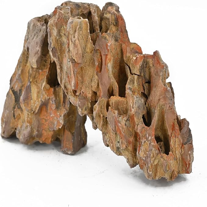 kecilke Aquarium Rocks Dragon Stone 2-4 inches Fish Tank Rocks for Aquariums, Tank Decoration, Landscaping & Amphibian Enclosures-5LB