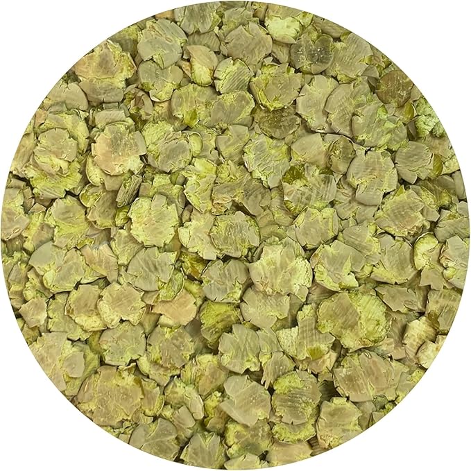 Exotic Nutrition Green Pea Flakes (1 lb.) - Healthy Natural Dried Vegetable Treat - for Rabbits, Guinea Pigs, Hamsters, Chinchillas & Other Small Pets (Pack of 2)