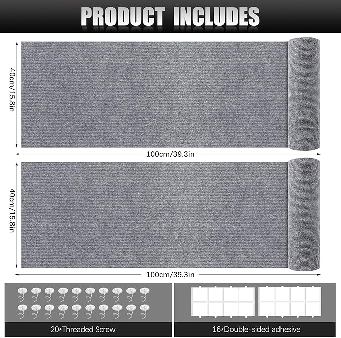 cat Scratch pad Herding Ball (Gray)