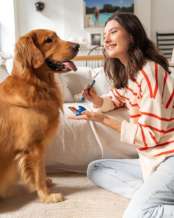 Pet Toothbrushing Assistant for Dogs and Cats Allows You to Brush Your pet’s Teeth Without Constantly Worrying About Getting Bitten Medium Size for Pets Between 15-85 lbs. (7-38.5 Kg)