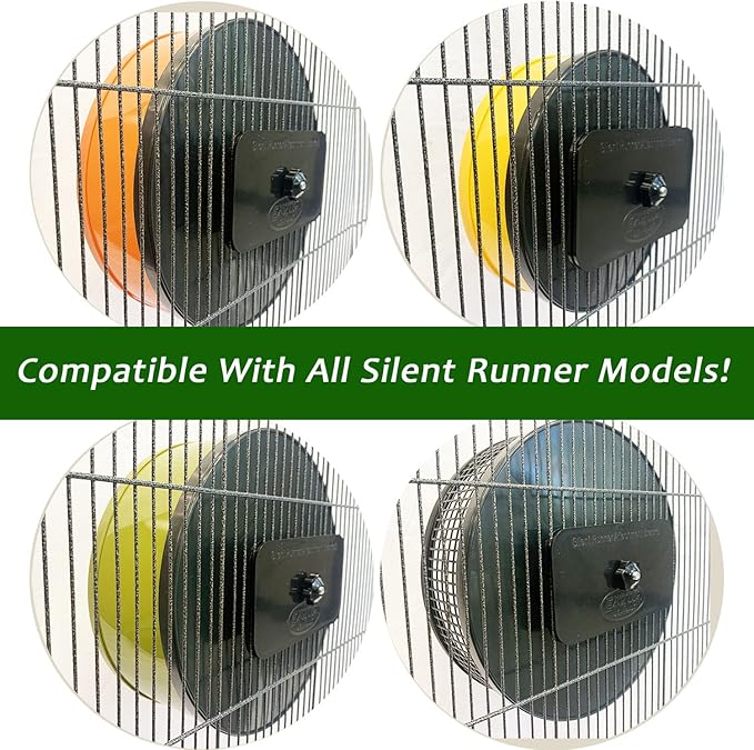 Cage Attachment for Silent Runner Exercise Wheels (Large)