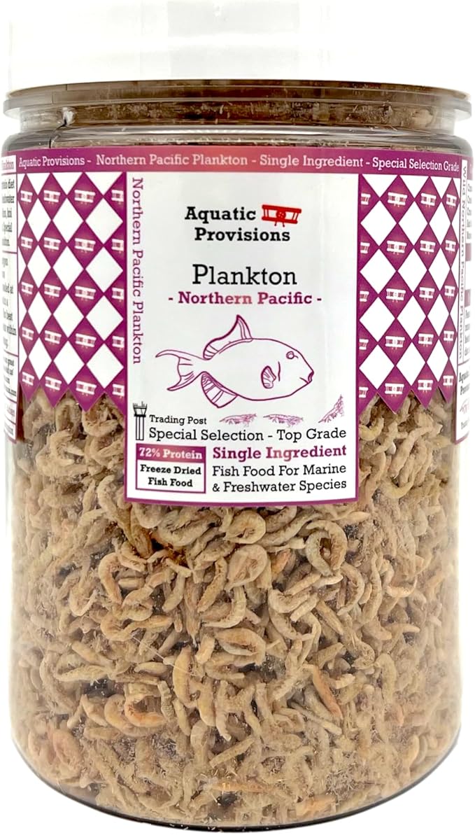 Northern Pacific Plankton High Protein Freeze Dried Floating Fish Food 4 oz