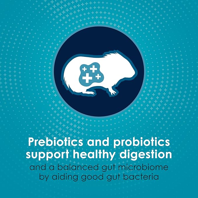 Kaytee Forti-Diet Pro Health Nourish+Protect Guinea Pig Food, Comprehensive Nutrition Backed by Science, Digestive Health, Immune Support, 20 pounds