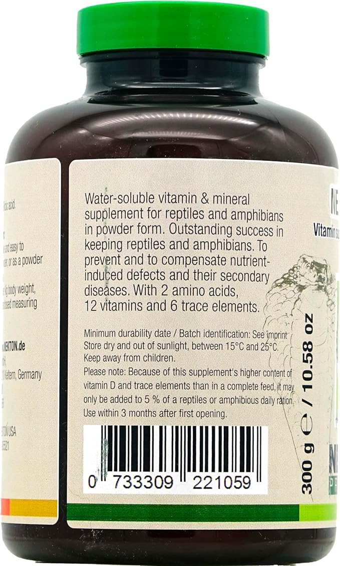 Nekton-Rep Vitamin Mineral Supplement for Reptiles 300g / 10.58oz