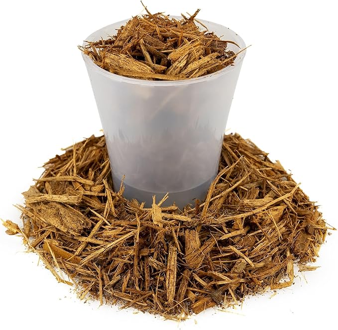 Premium Yellow Mulch by Gardenera - Beautify Your Garden with Long-Lasting Results - 5 QUARTS