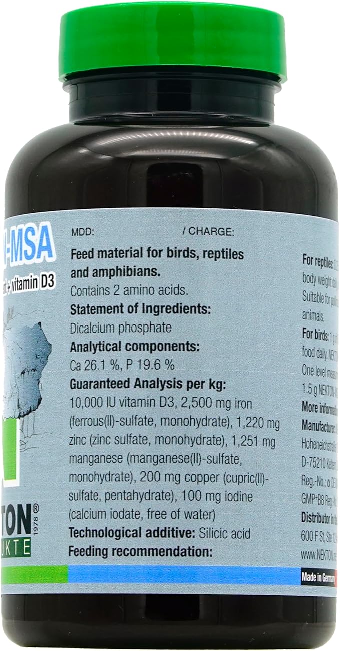 Nekton-MSA High-Grade Mineral Supplement for Pets, 180gm
