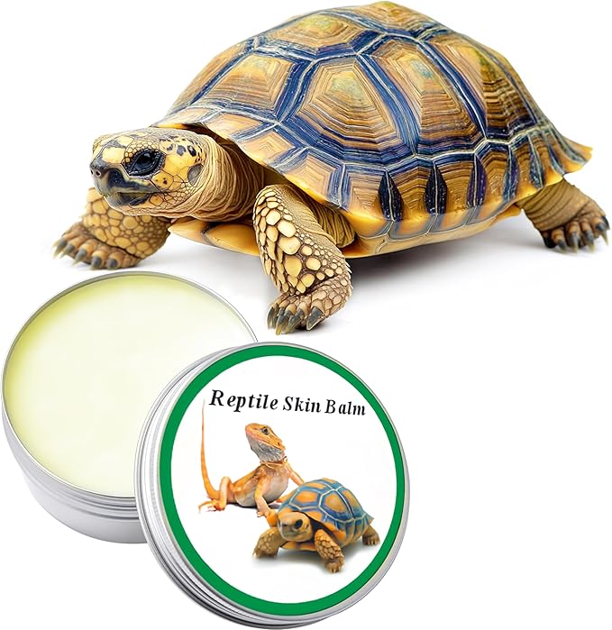 RONDURE Reptile Shell Balm 2 Oz Turtle Shell Care Skin Moisturizer for Tortoise, Lizard, Reptiles in Dry Environment Water Conditioner– Prevent Dryness on Basking Platform, Tank 60 g