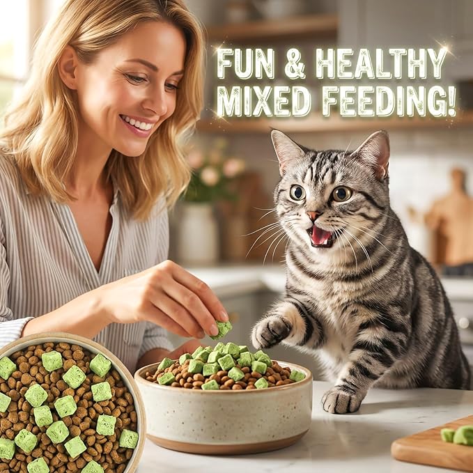 60g/2.12oz Cat Toy Cats Grass Treats, Fish Oil Kitten Grass Catnip Stick for Hairball Removal Teeth Cleaning Cats Edible Freeze Dried Kitty Lickable Chew Dental Snack for Indoor Kitty Food