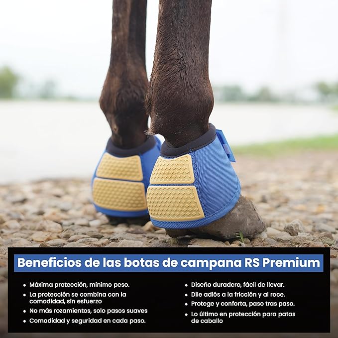 Bell Boots | Prevent Horses from Injury | Professional Bell Boots for Horses with Superb Protection, Durability, Comfort, Relaxable & Lightweight | Easily Remove mud & dust