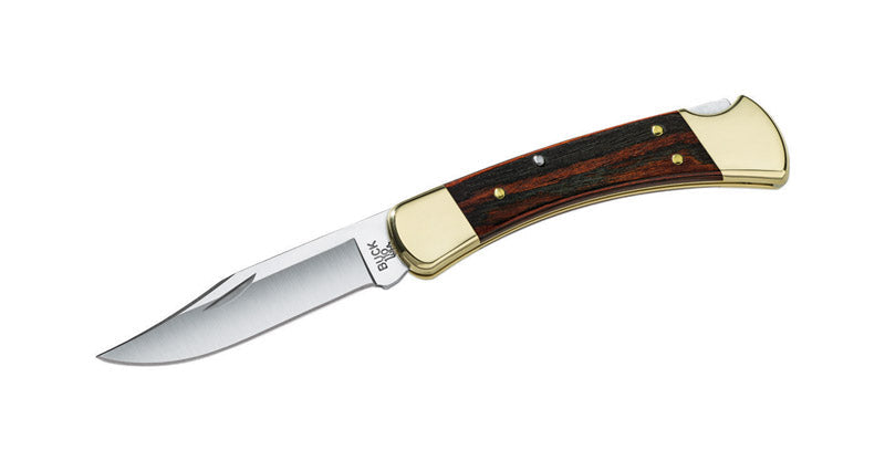 Buck Knives 110 Folding Hunter Black 420 HC Stainless Steel > 6 in. Folding Knife 9210