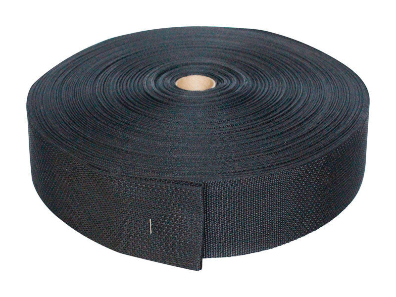 Bulk-Strap 2 in. W X 300 ft. L Black Webbing 300 lb 1022 1 pk