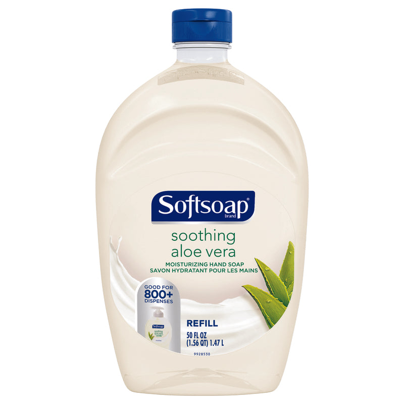 Softsoap Aloe Vera Scent Liquid Hand Soap Refill 50 oz 61046117, Pack of 3