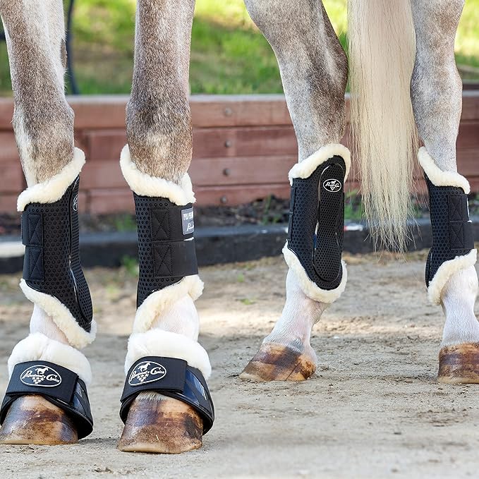 Professional's Choice Sports Medicine Products Hybrid Splint Horse Boots Fleece Horse Leg Wraps