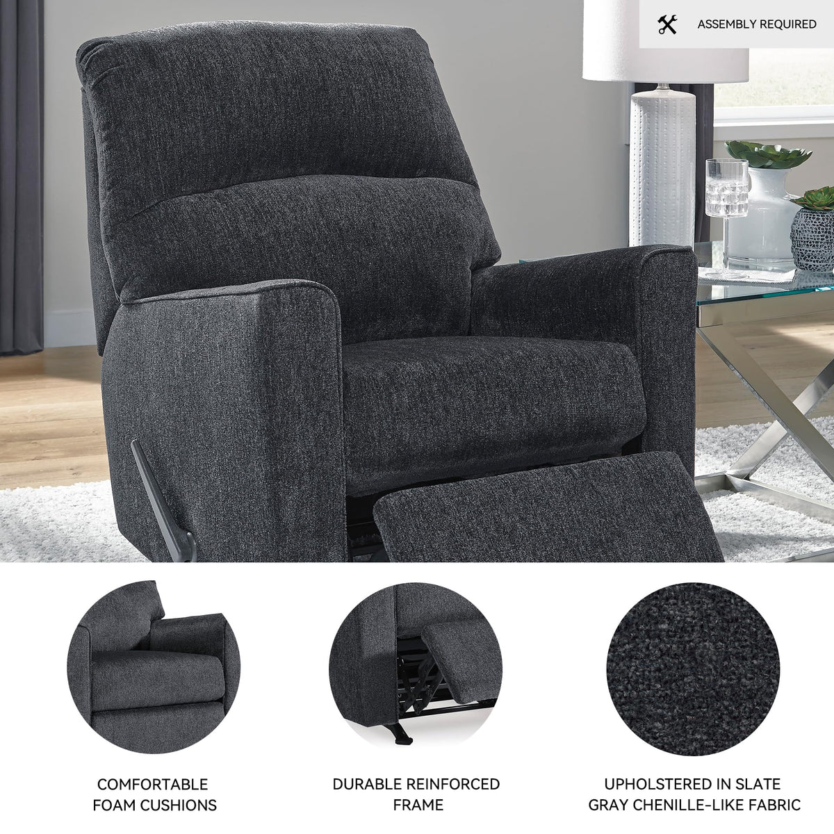 Manual Rocker Recliner Chair