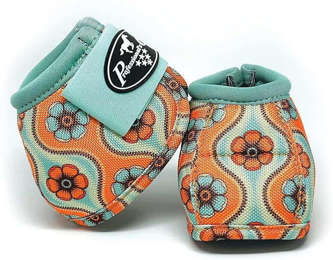 Professional's Choice Ballistic Overreach Bell Boots for Horses | Superb Protection, Durability & Comfort | Quick Wrap Hook & Loop