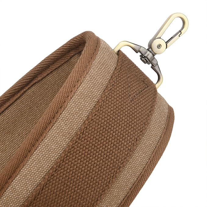 WAYNE'S DOG Canvas Duck Game Carrier - 12 Drops, Slip Noose - Bird Tote, Waterfowl & Goose Hanger, Duck Carrier Lanyard (Brown)