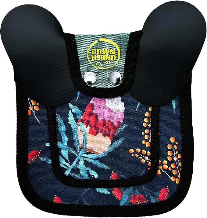 DOWN UNDER OUTDOORS 2 Pack Small Chicken Saddles for Bantams and Young Birds, Includes Shoulder Covers (Feathers and Flora)