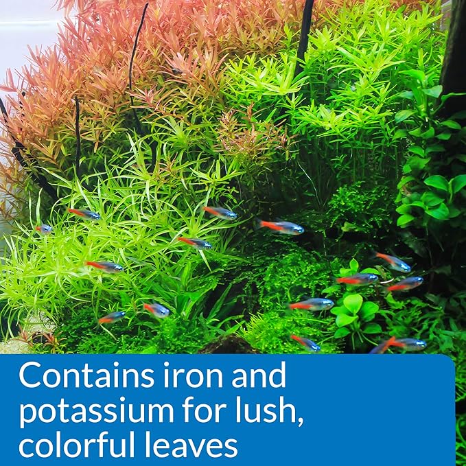 API LEAF ZONE Freshwater Aquarium Plant Fertilizer 18-Ounce Bottle White