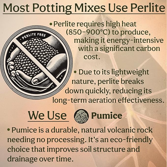 Craft Aroid Potting Mix- Elite Organic Alocasia, Philodendron, Monstera Soil Mix, Chunky, Well Draining Potting Soil for Indoor Plants, All Tropical Plants & Houseplants, Sustainable & Peat Free 8QT