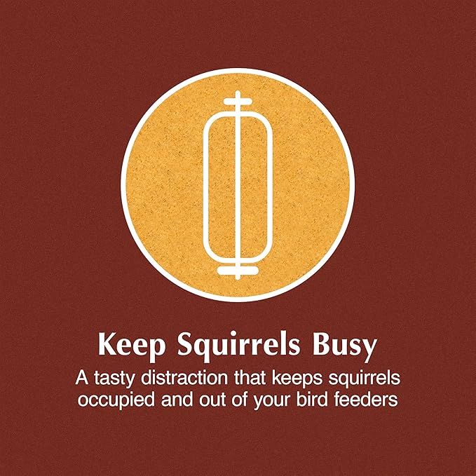 C&S Sweet Corn Squirrelog, 6-Pack Refill