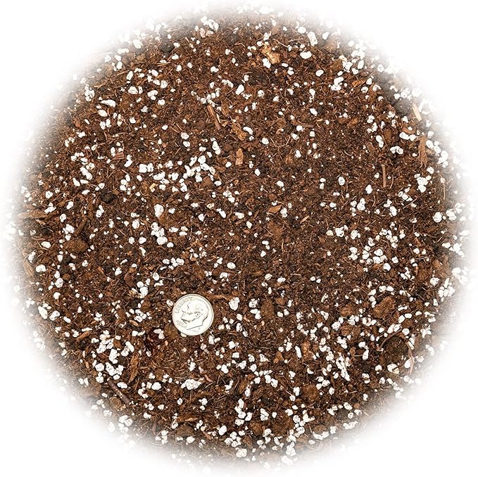 Gardenera House Plant and Tropical Plant Potting Soil - Re-Potting Soil for All Types of Indoor House Plants - 4 Quart Bag
