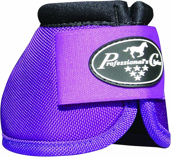 Professional's Choice ★ Ballistic NO Turn Overreach Bell Boots Sizes (Purple, Small)