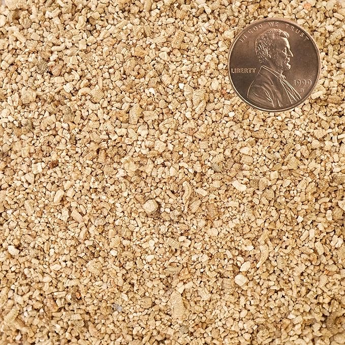 Organic Superfine Vermiculite for Indoor Gardening Plants and Mushrooms – Enhances Soil Aeration, Seed Germination, Rooting Cuttings – Small Packages and Bulk (Vermiculite Grade 1-Superfine,15 quarts)