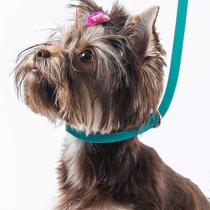 Jelly Pet Grooming Loop Slip Style (1/2" x 30", Hot Pink) | Made in The USA