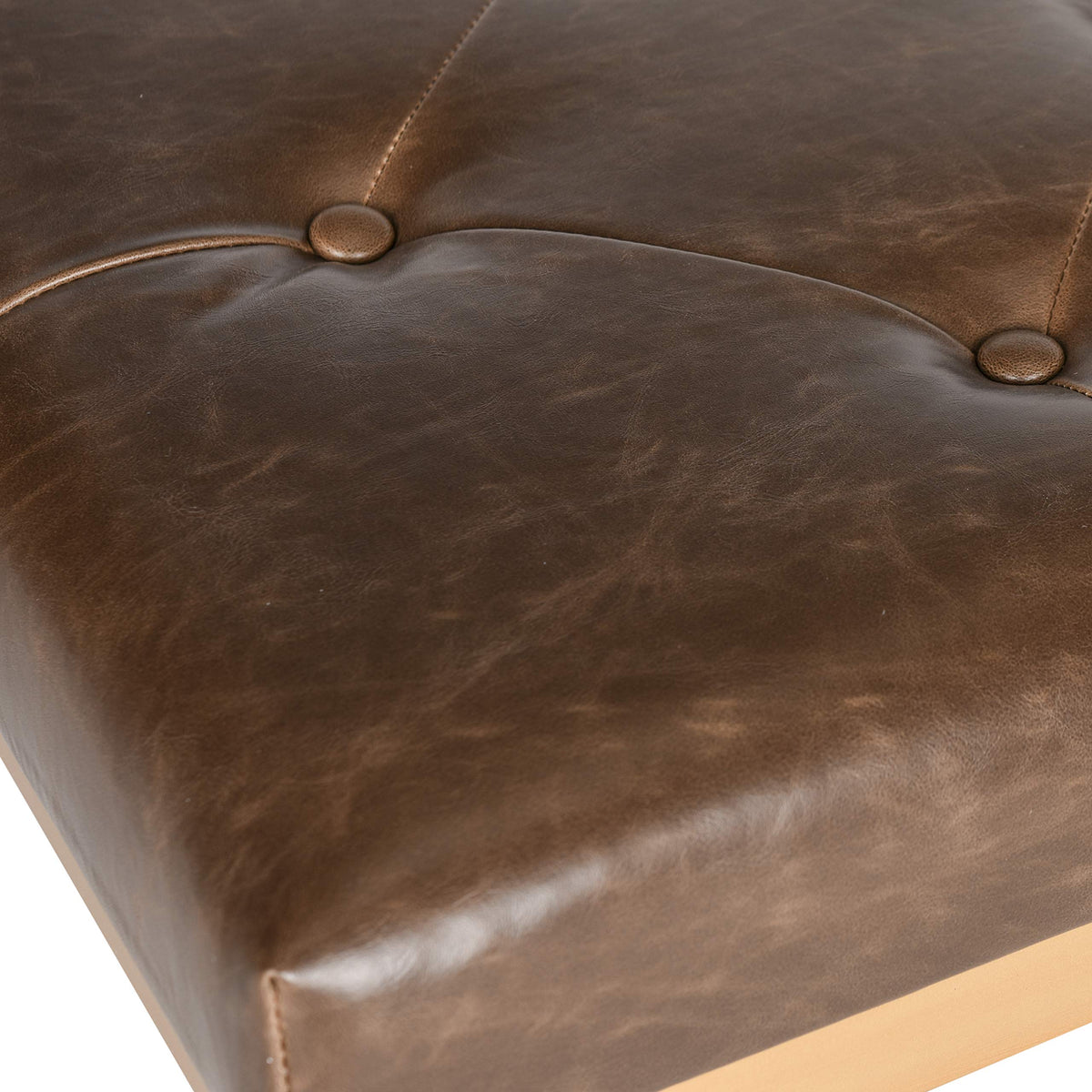 Home Collection Marcella Brown & Gold Bench