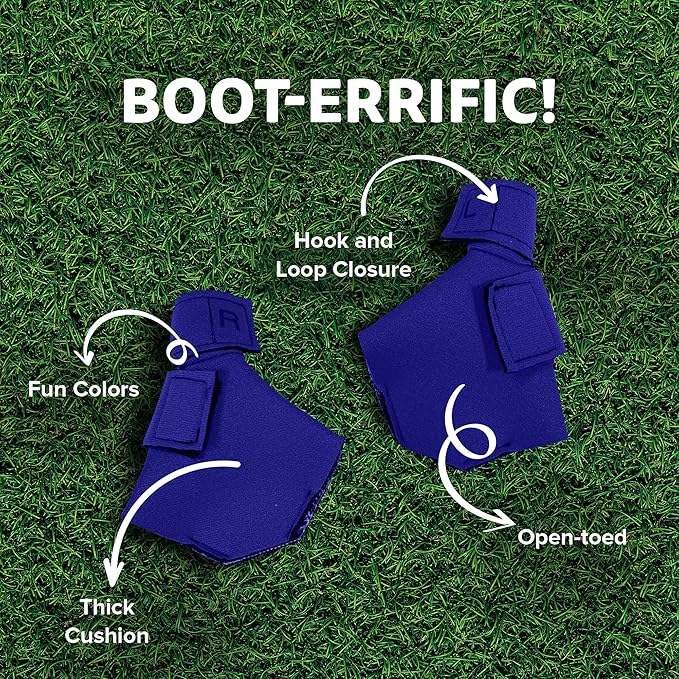 Duck Shoes for Injured Feet – Protective Neoprene Footwear for Ducks, Protective Shoes for Birds with Injured feet, Bumblefoot Relief - Medium, 3.5” Max. Inside Width - Royal Blue