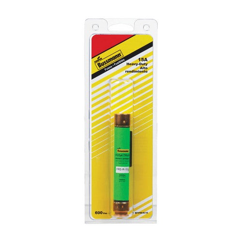 Bussmann 15 amps Dual Element Time Delay Fuse BP/FRS-R-15 1 pk