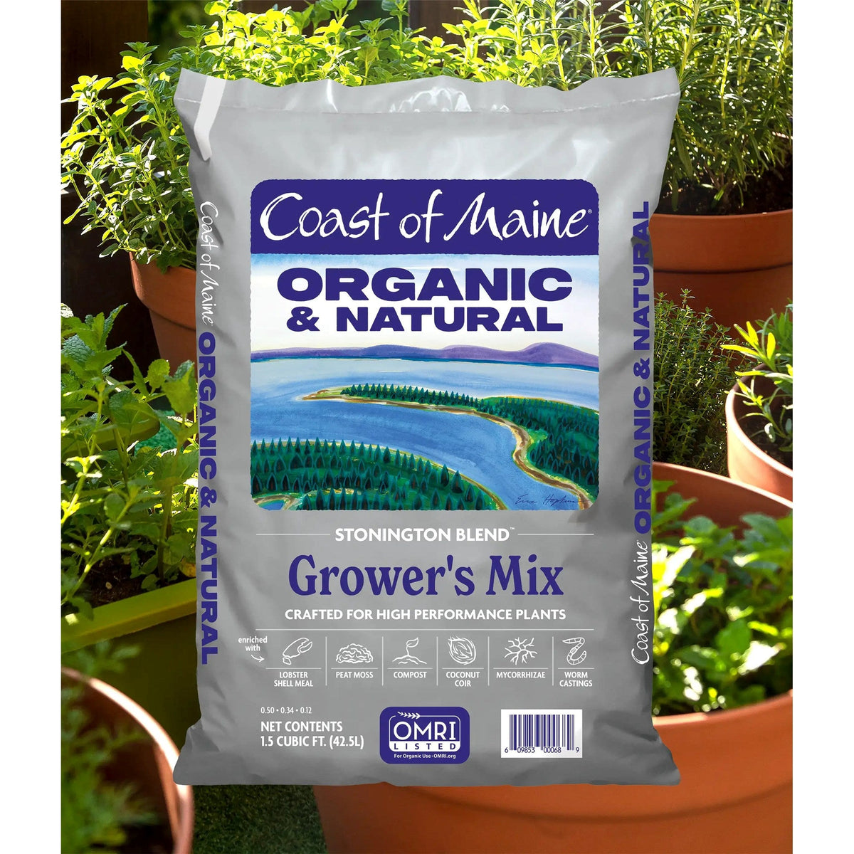 Coast of Maine Stonington Blend Organic All Purpose Growing Mix 1.5 cu ft ST1500
