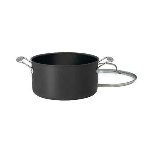 Cuisinart Chef's Classic Stainless Steel Stock Pot 6 qt Black 644C-24