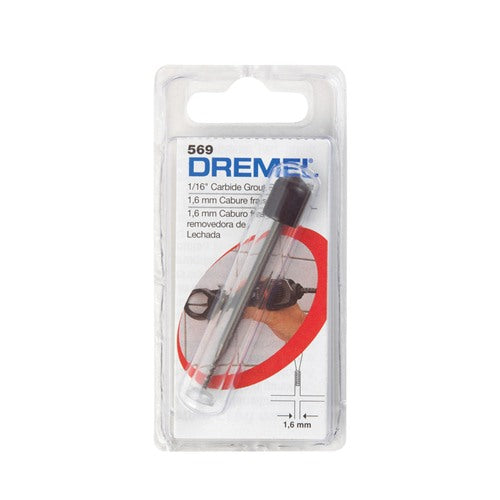 Dremel 1/16 in. X 1-1/2 in. L High Speed Steel Grout Removal Bit 1 pk