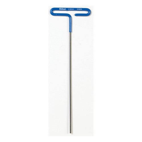 Eklind 2.5 mm Metric T-Handle Power Hex Key 54925 1 pc