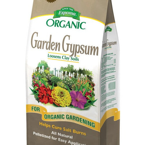 Espoma Organic Garden Gypsum 30 sq ft 6 lb GG6