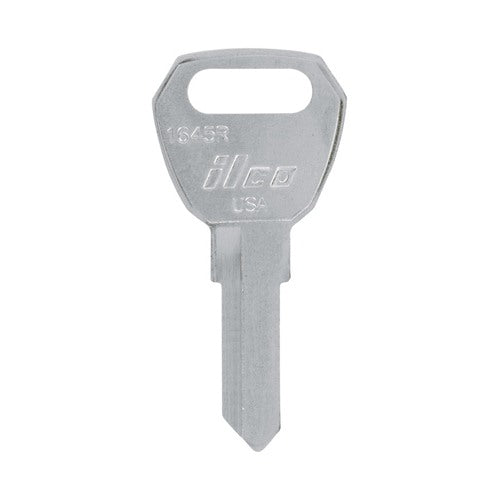 HILLMAN Traditional Key Automotive Key Blank Double For Fulton Silver 86761, Pack of 10