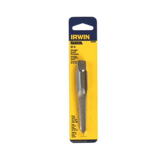 Irwin Hanson 15/32 in. X 15/32 in. D Carbon Steel Straight Screw Extractor 7 in. 53606 1 pc, Pack of 3