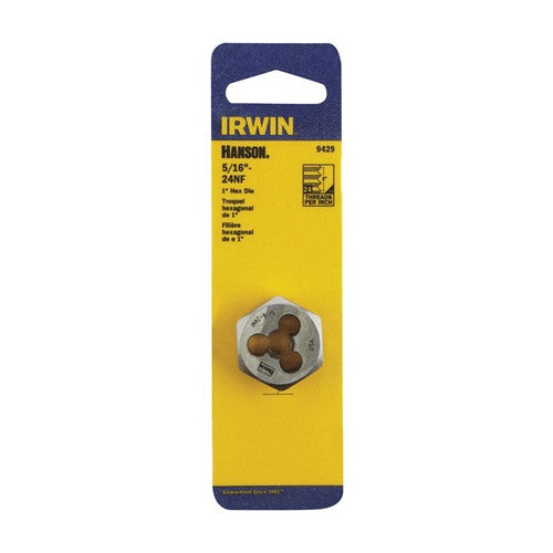 Irwin Hanson SAE 5/16 in. Hexagon Die 9429